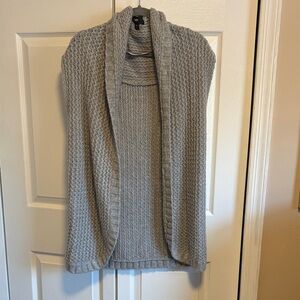 Mossimo Supply Co. Light Gray Women's Knit Poncho